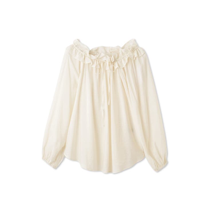 フリルカラーナローリボンブラウス≪手洗い可能≫ | QUEENS COURT | 詳細画像19 