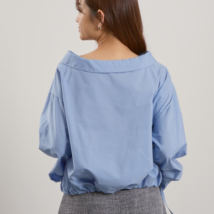 ギャザースリーブボートネックブラウス≪洗濯機で洗える≫ | QUEENS COURT | 詳細画像22 