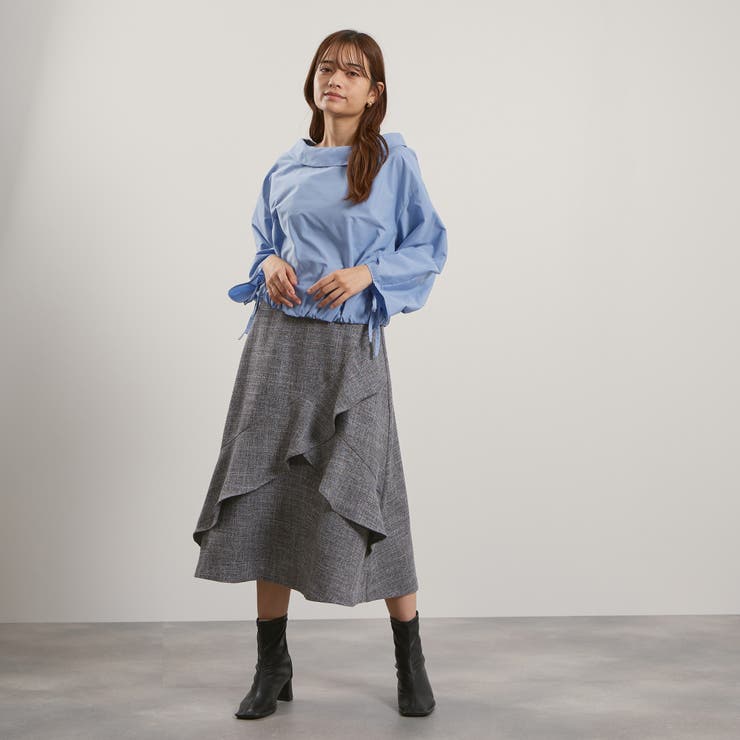 ギャザースリーブボートネックブラウス≪洗濯機で洗える≫ | QUEENS COURT | 詳細画像25 