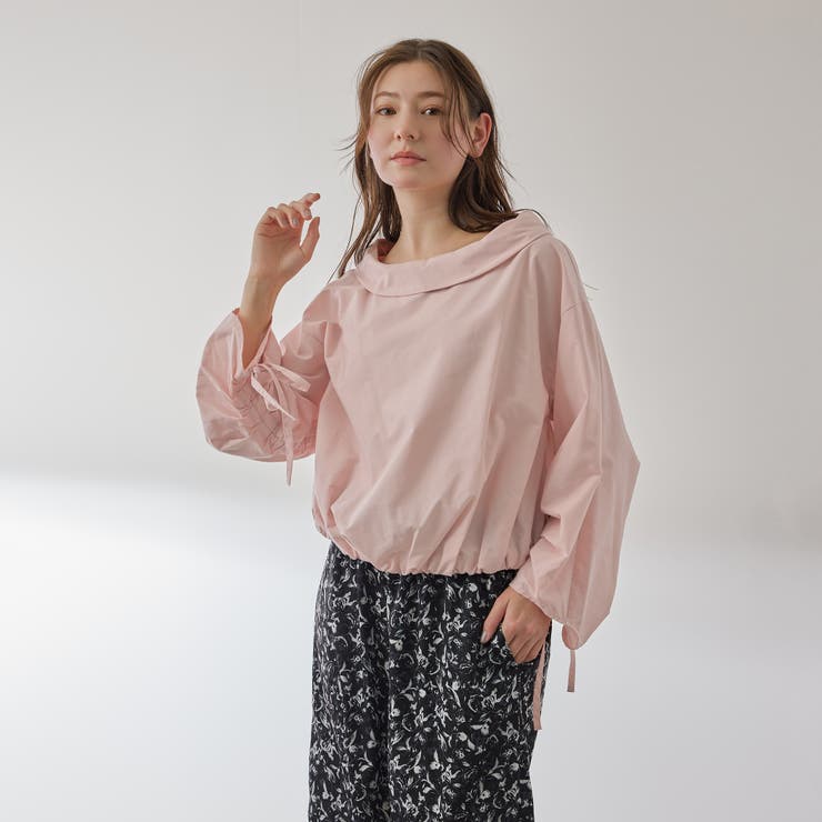 ギャザースリーブボートネックブラウス≪洗濯機で洗える≫ | QUEENS COURT | 詳細画像7 