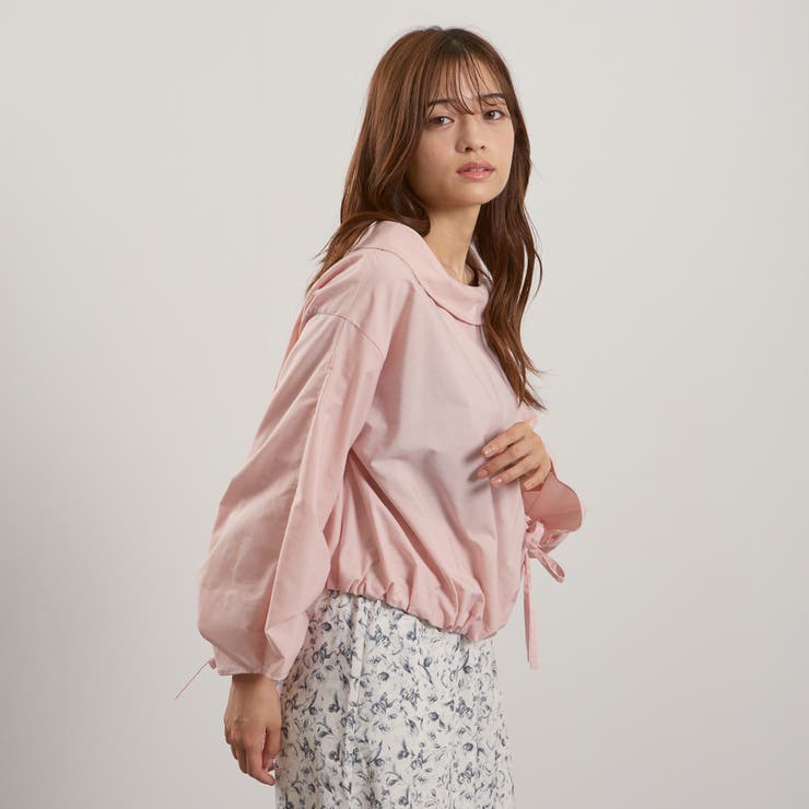 ギャザースリーブボートネックブラウス≪洗濯機で洗える≫ | QUEENS COURT | 詳細画像9 