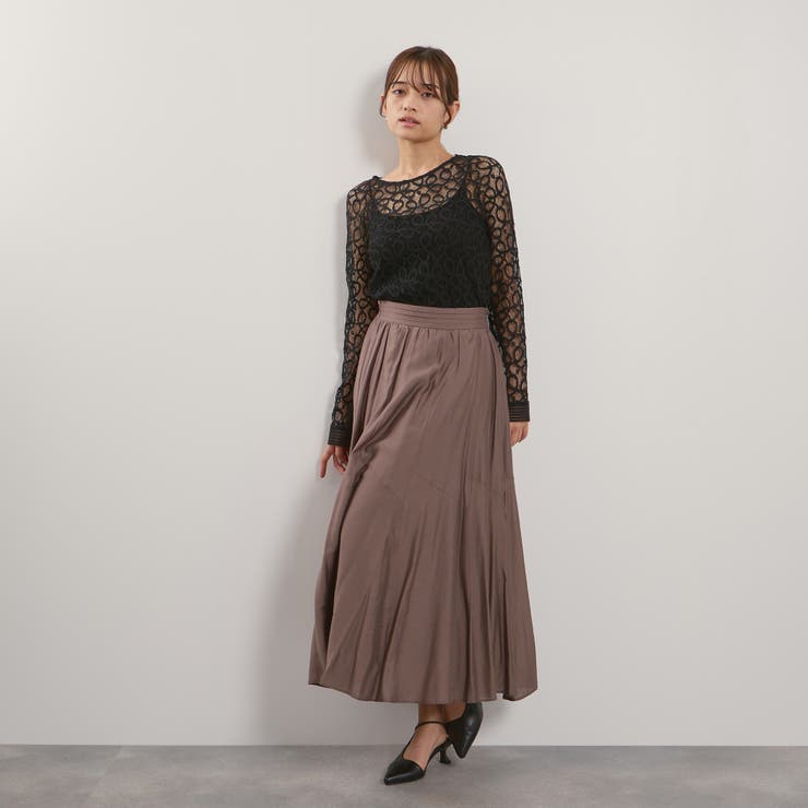 コードラッセルレースプルブラウス≪手洗い可能≫ | QUEENS COURT | 詳細画像7 