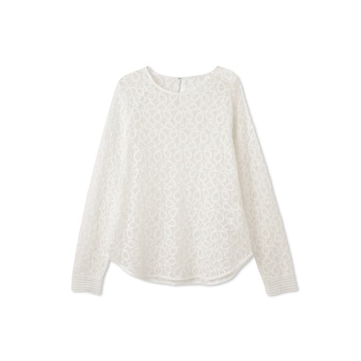 コードラッセルレースプルブラウス≪手洗い可能≫ | QUEENS COURT | 詳細画像9 