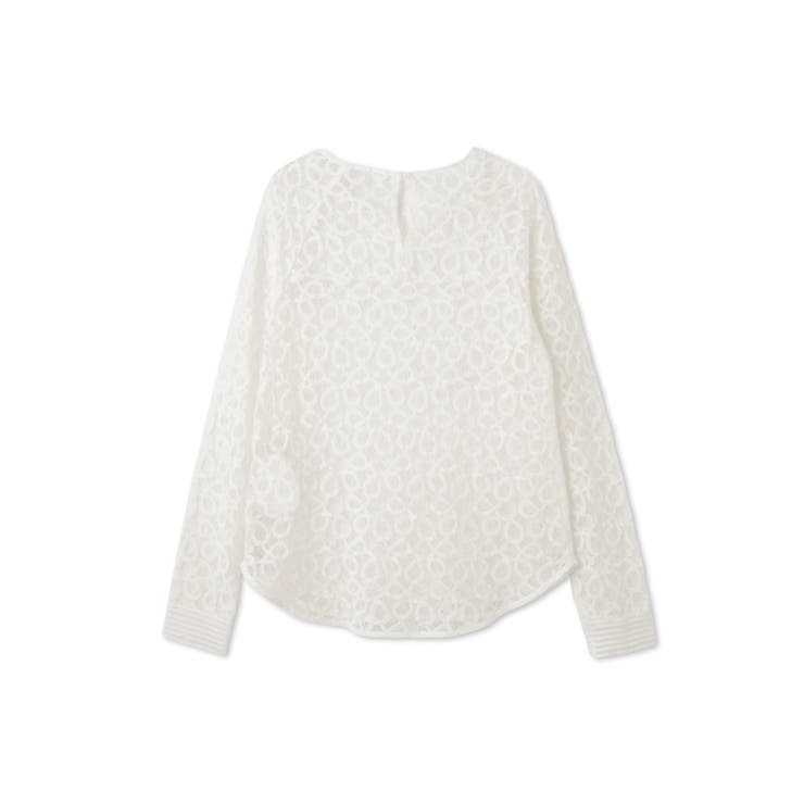 コードラッセルレースプルブラウス≪手洗い可能≫ | QUEENS COURT | 詳細画像11 