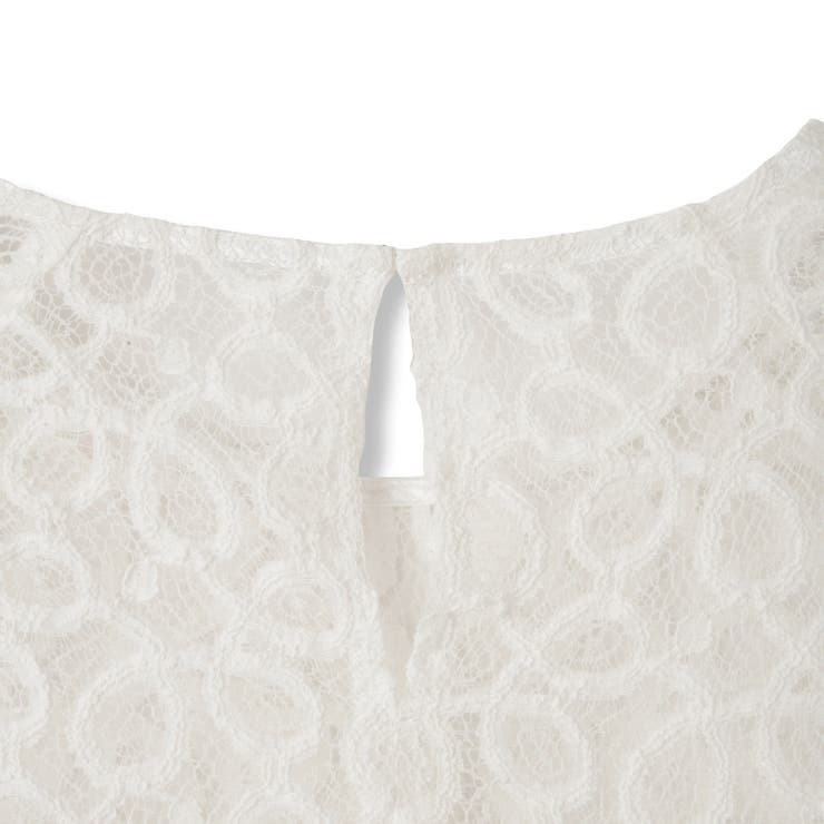 コードラッセルレースプルブラウス≪手洗い可能≫ | QUEENS COURT | 詳細画像13 