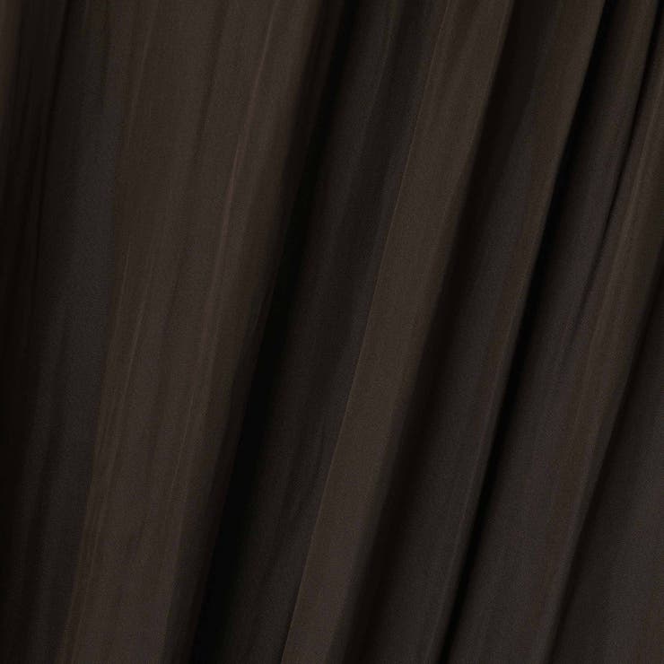 割繊サテンキーネックペプラムブラウス≪手洗い可能≫ | QUEENS COURT | 詳細画像18 