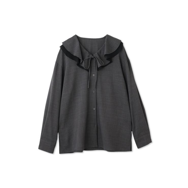 ナチュラルストレッチフレアカラーブラウス≪手洗い可能≫ | QUEENS COURT | 詳細画像10 