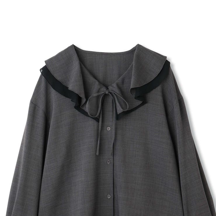 ナチュラルストレッチフレアカラーブラウス≪手洗い可能≫ | QUEENS COURT | 詳細画像12 