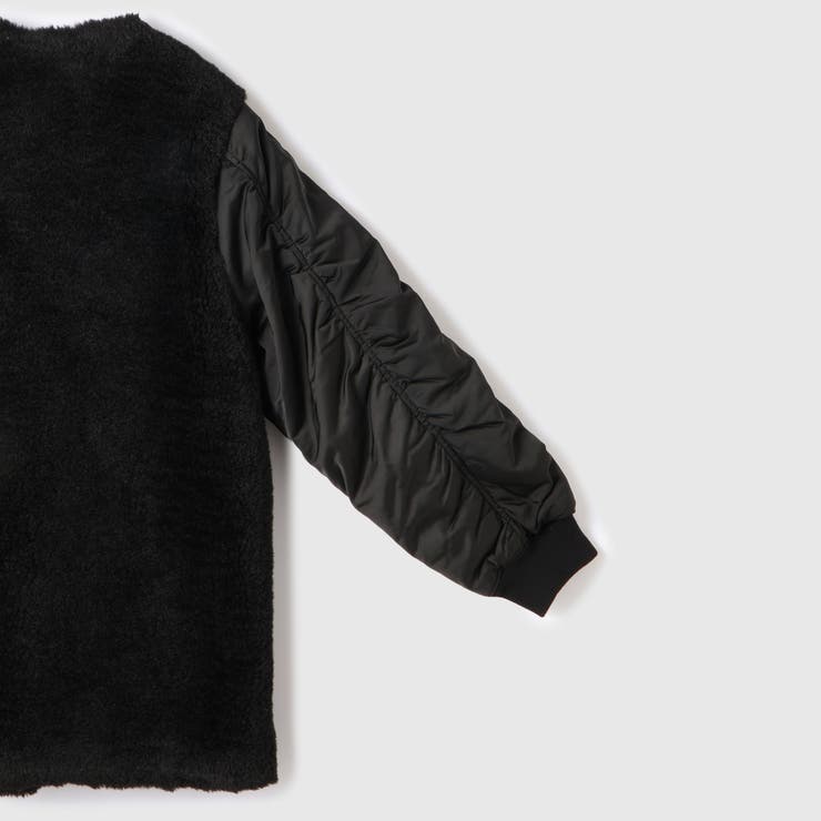 ボア切替ノーカラーミドルコート | VICKY | 詳細画像13 