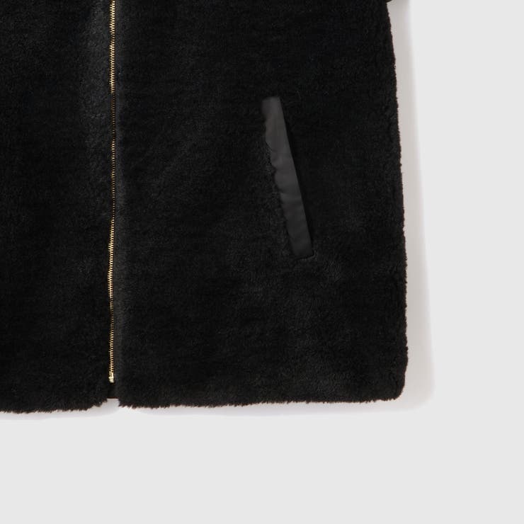 ボア切替ノーカラーミドルコート | VICKY | 詳細画像14 