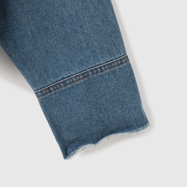 フラップポケットショートデニムブルゾン≪手洗い可能≫ | VICKY | 詳細画像14 