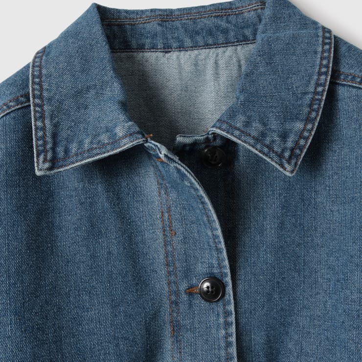 フラップポケットショートデニムブルゾン≪手洗い可能≫ | VICKY | 詳細画像16 