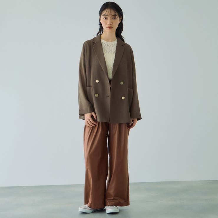 【追加生産】メッシュダブルテーラージャケット≪手洗い可能≫ | VICKY | 詳細画像14 