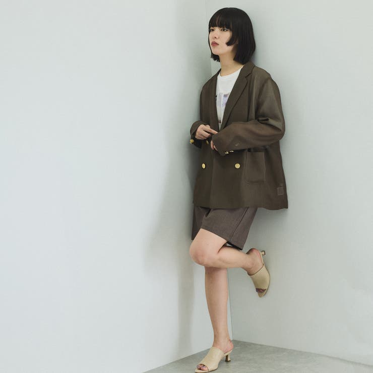 【追加生産】メッシュダブルテーラージャケット≪手洗い可能≫ | VICKY | 詳細画像18 