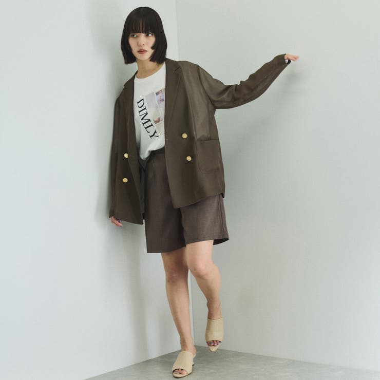 【追加生産】メッシュダブルテーラージャケット≪手洗い可能≫ | VICKY | 詳細画像19 