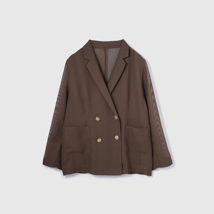 【追加生産】メッシュダブルテーラージャケット≪手洗い可能≫ | VICKY | 詳細画像24 