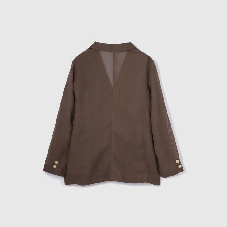 【追加生産】メッシュダブルテーラージャケット≪手洗い可能≫ | VICKY | 詳細画像25 