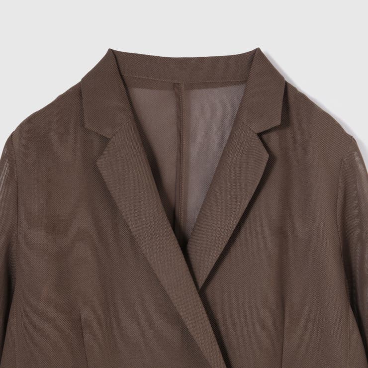 【追加生産】メッシュダブルテーラージャケット≪手洗い可能≫ | VICKY | 詳細画像26 