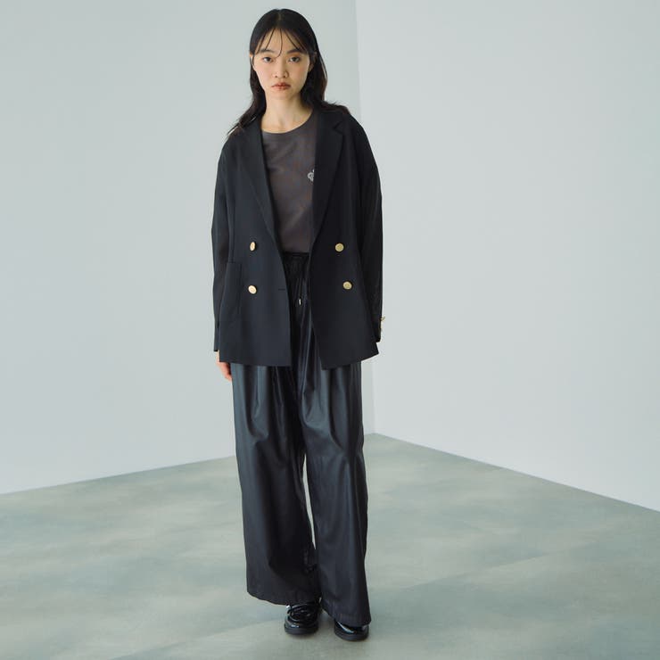 【追加生産】メッシュダブルテーラージャケット≪手洗い可能≫ | VICKY | 詳細画像5 