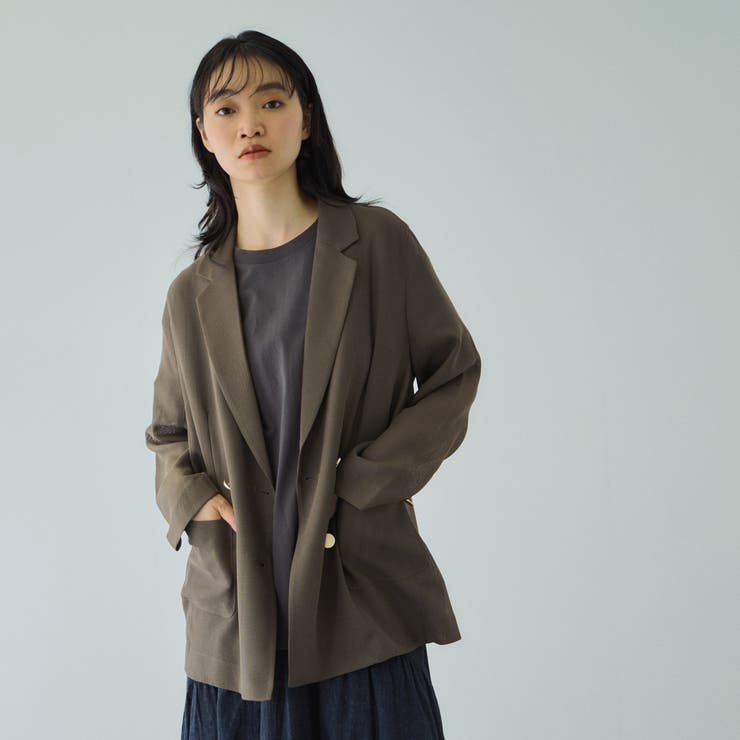 【追加生産】メッシュダブルテーラージャケット≪手洗い可能≫ | VICKY | 詳細画像9 