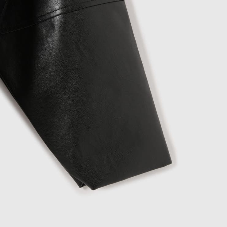 ボアカラーフェイクレザーブルゾン | VICKY | 詳細画像16 