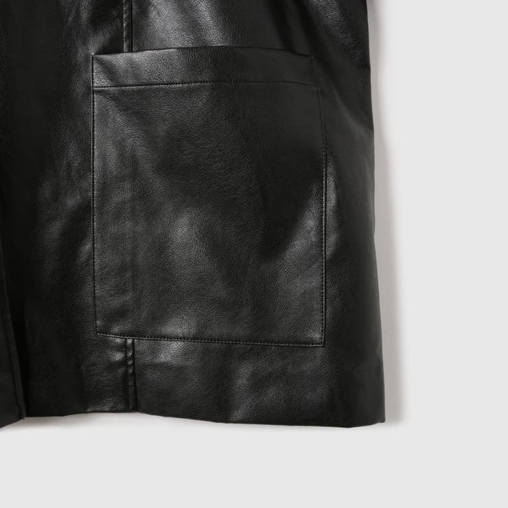 ボアカラーフェイクレザーブルゾン | VICKY | 詳細画像17 