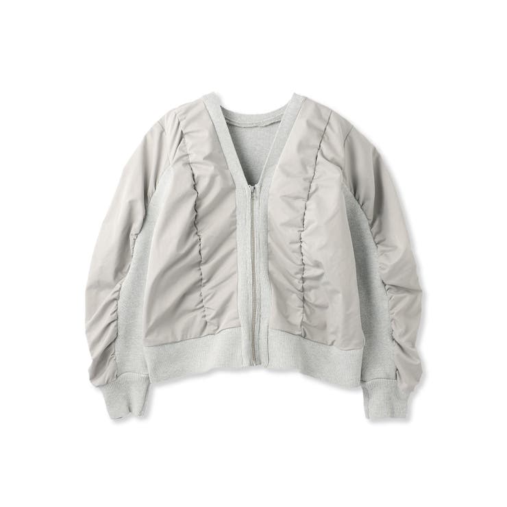 ミラノリブギャザーZIPブルゾン | VICKY | 詳細画像18 