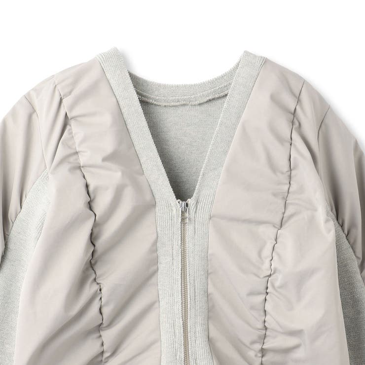 ミラノリブギャザーZIPブルゾン | VICKY | 詳細画像20 