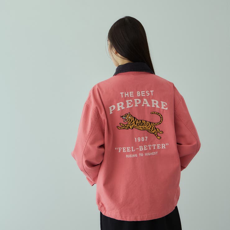 TIGER刺繍ダックジャケット≪手洗い可能≫ | VICKY | 詳細画像13 