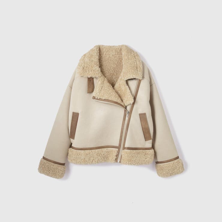 フェイクムートンボアブルゾン | VICKY | 詳細画像12 