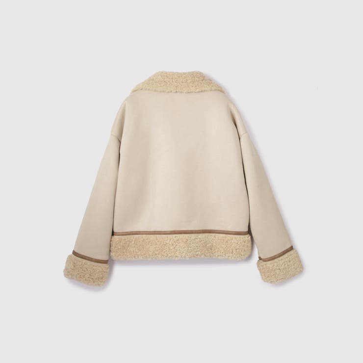 フェイクムートンボアブルゾン | VICKY | 詳細画像13 