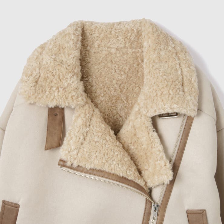 フェイクムートンボアブルゾン | VICKY | 詳細画像14 