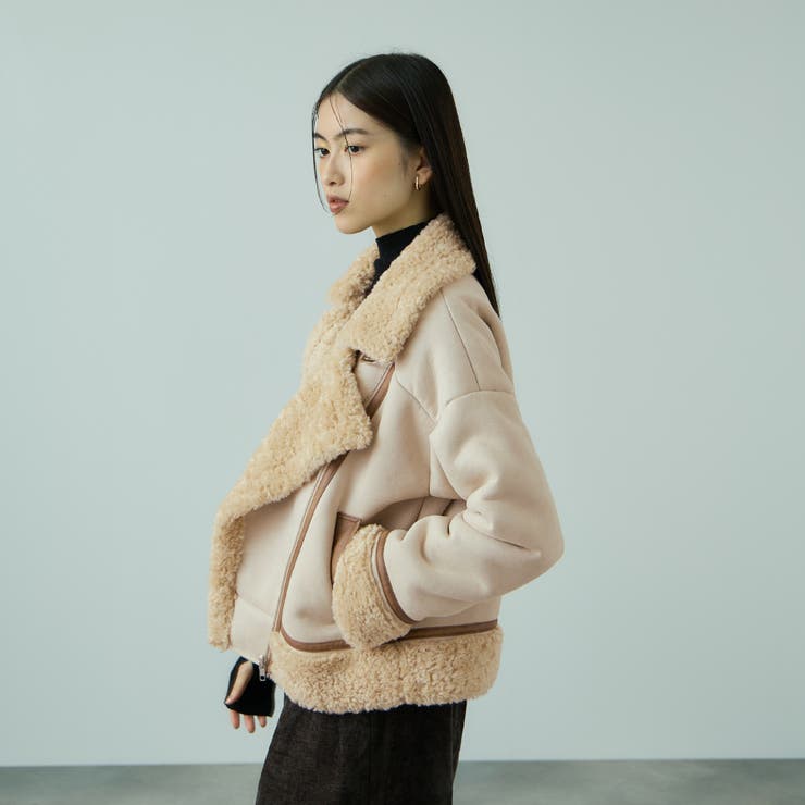 フェイクムートンボアブルゾン | VICKY | 詳細画像6 