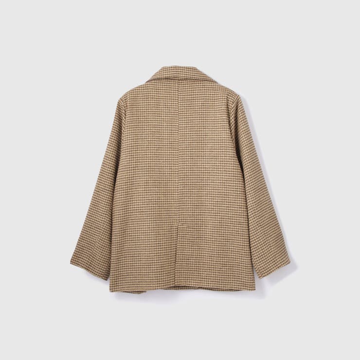 ツィーディチェックWボタンジャコット | VICKY | 詳細画像11 