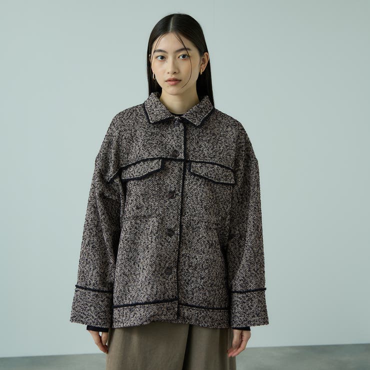 MIXツィードCPOジャケット | VICKY | 詳細画像2 