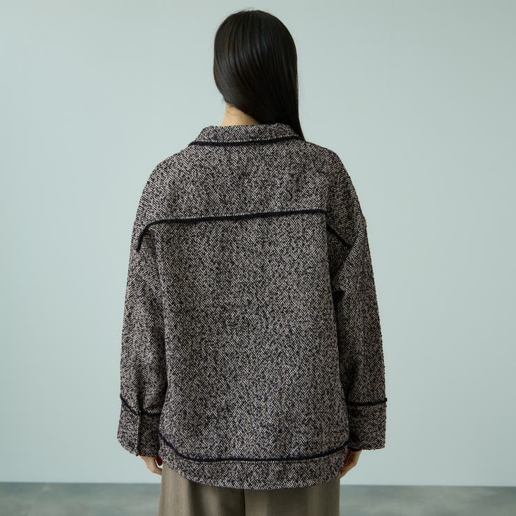 MIXツィードCPOジャケット | VICKY | 詳細画像4 