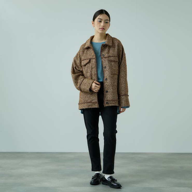 MIXツィードCPOジャケット | VICKY | 詳細画像7 