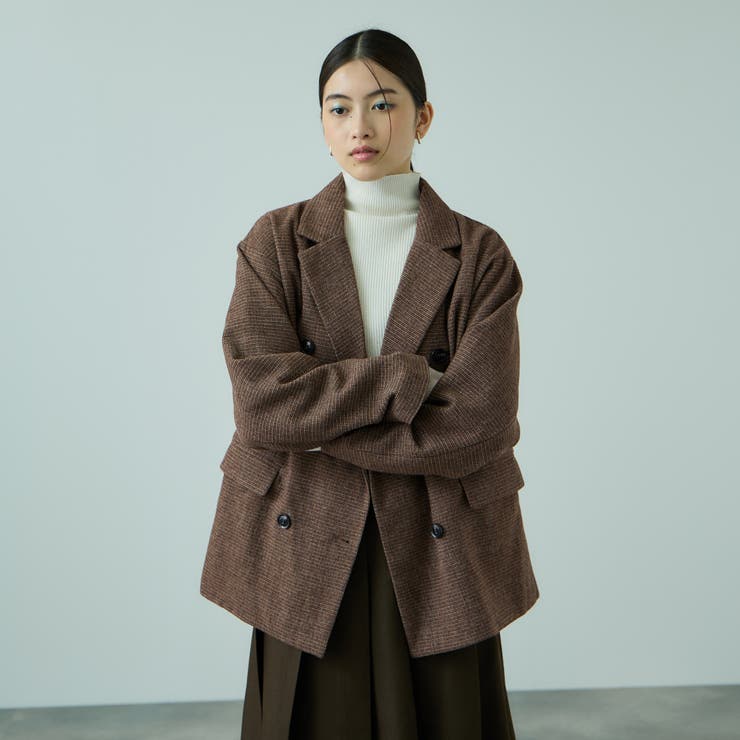 ツィーディファインチェックジャコット | VICKY | 詳細画像1 