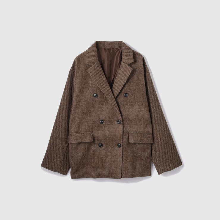 ツィーディファインチェックジャコット | VICKY | 詳細画像10 