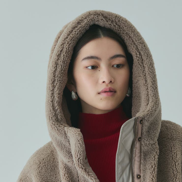 ショートボア中綿ドロストブルゾン | VICKY | 詳細画像13 