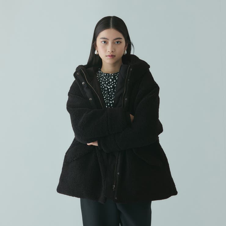ショートボア中綿ドロストブルゾン | VICKY | 詳細画像3 