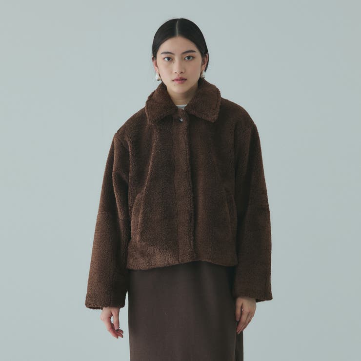 ボアコクーンスリーブブルゾン | VICKY | 詳細画像13 