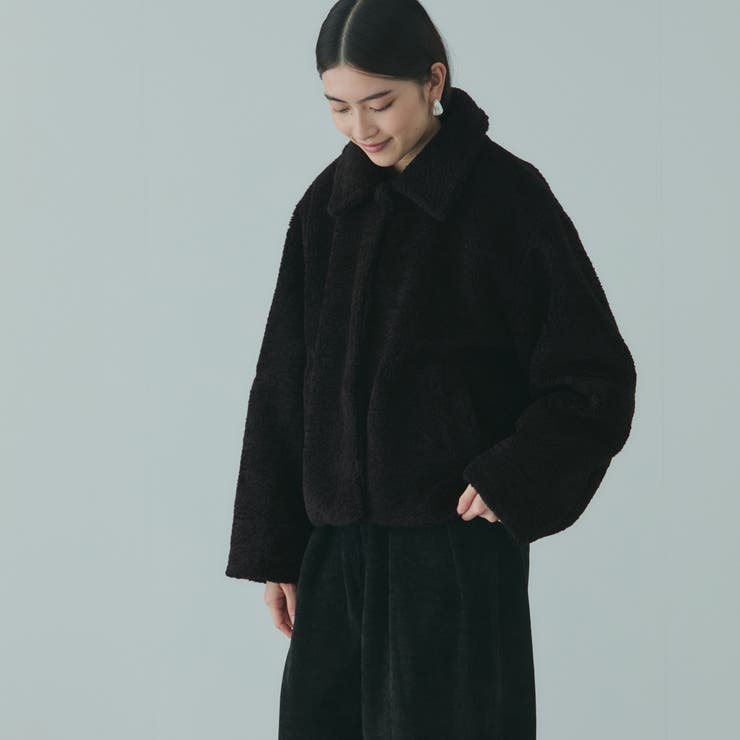 ボアコクーンスリーブブルゾン | VICKY | 詳細画像3 