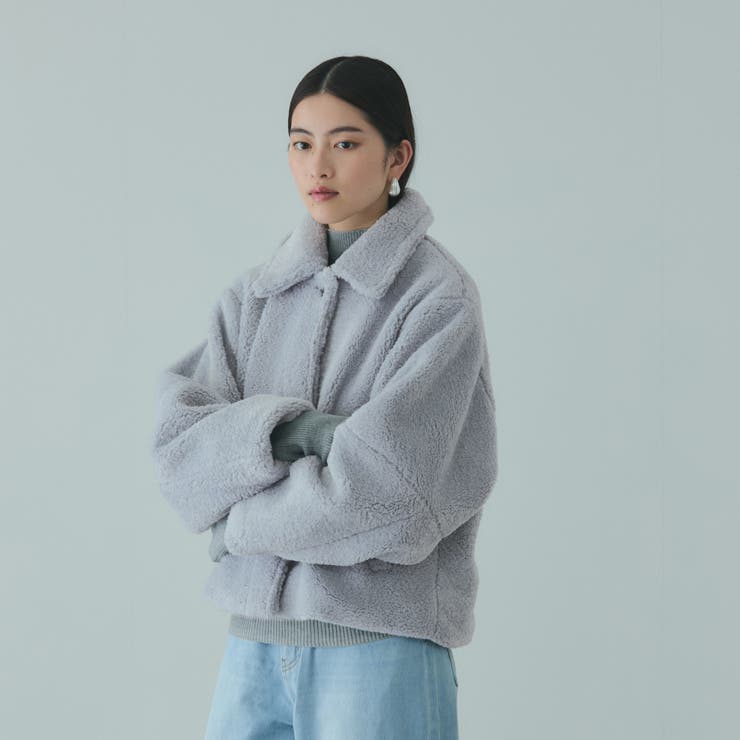 ボアコクーンスリーブブルゾン | VICKY | 詳細画像8 