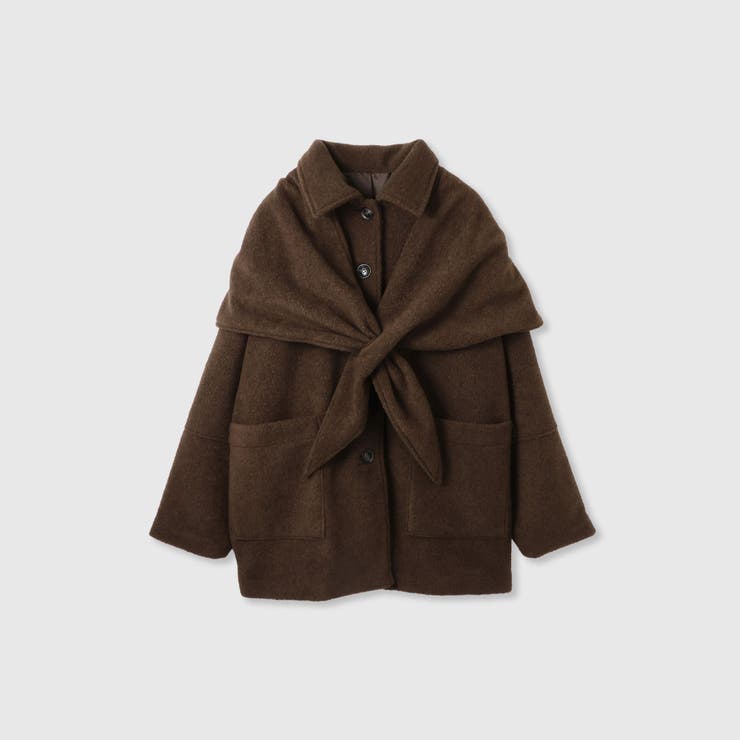 ショール付きスライバーニットコート  | VICKY | 詳細画像11 