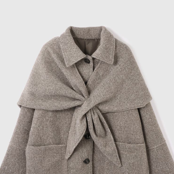 ショール付きスライバーニットコート  | VICKY | 詳細画像16 