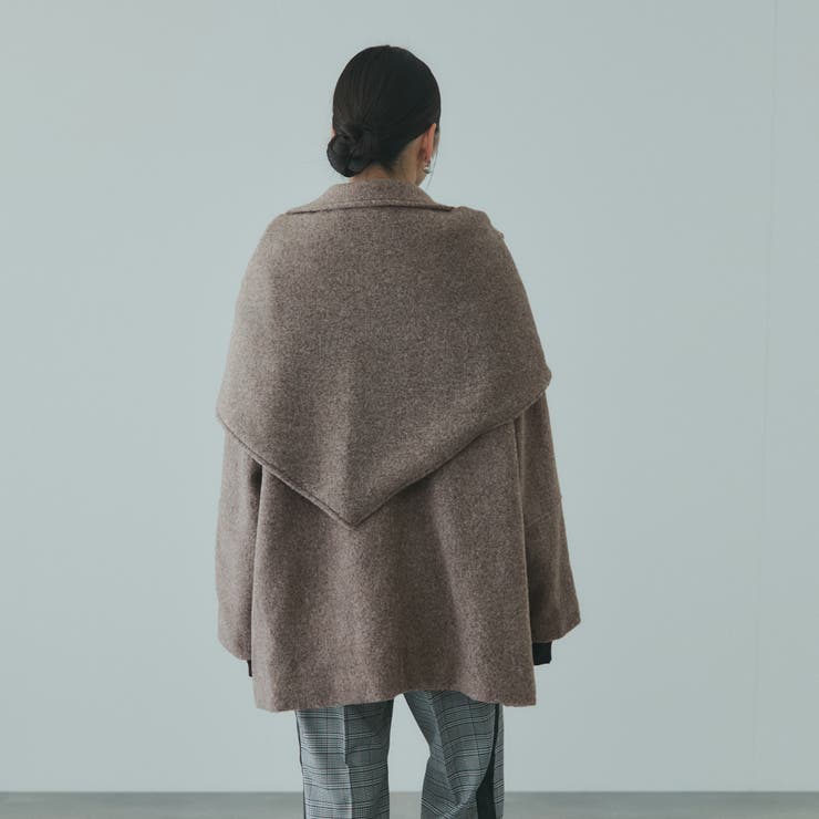 ショール付きスライバーニットコート  | VICKY | 詳細画像6 