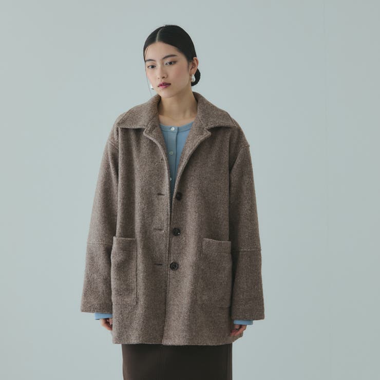 ショール付きスライバーニットコート  | VICKY | 詳細画像8 