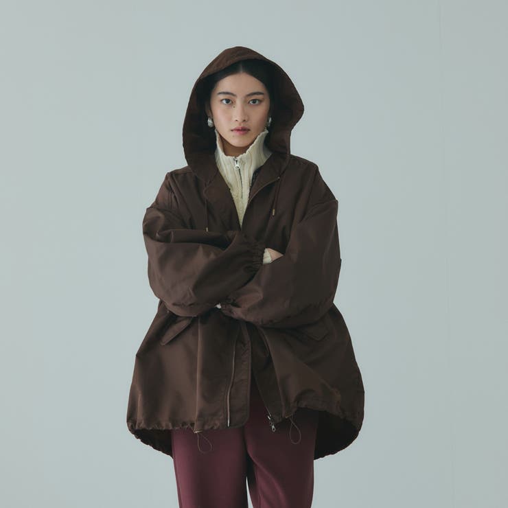 ボアライナー付きナイロンフーディブルゾン≪洗濯機で洗える≫  | VICKY | 詳細画像11 