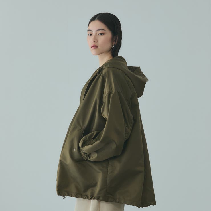 ボアライナー付きナイロンフーディブルゾン≪洗濯機で洗える≫  | VICKY | 詳細画像3 